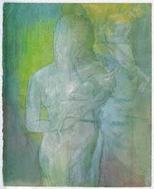 Mother and Baby (Original Watercolor)